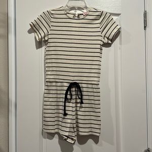 Striped romper